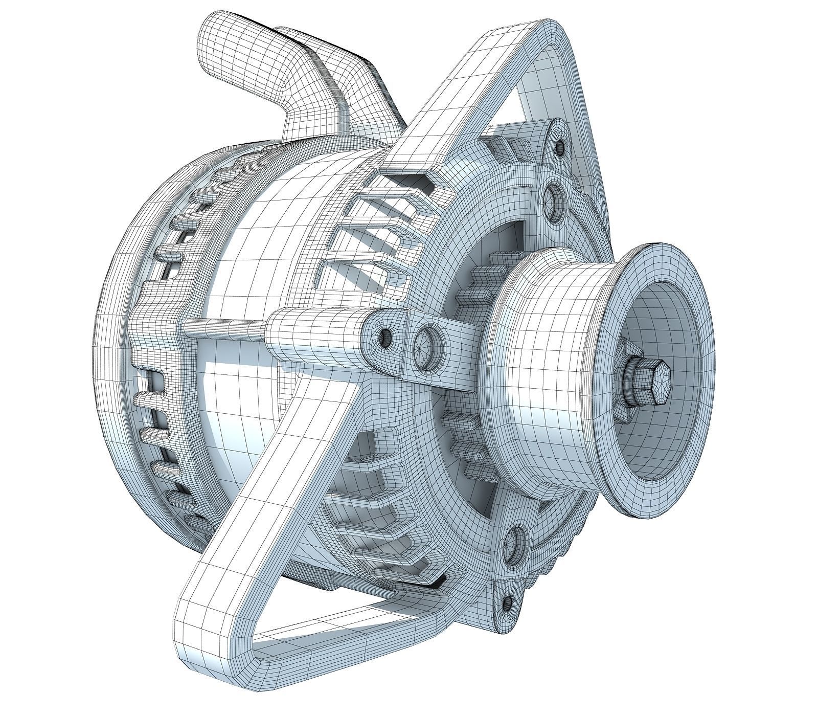 Automobile Alternator 3D model_7