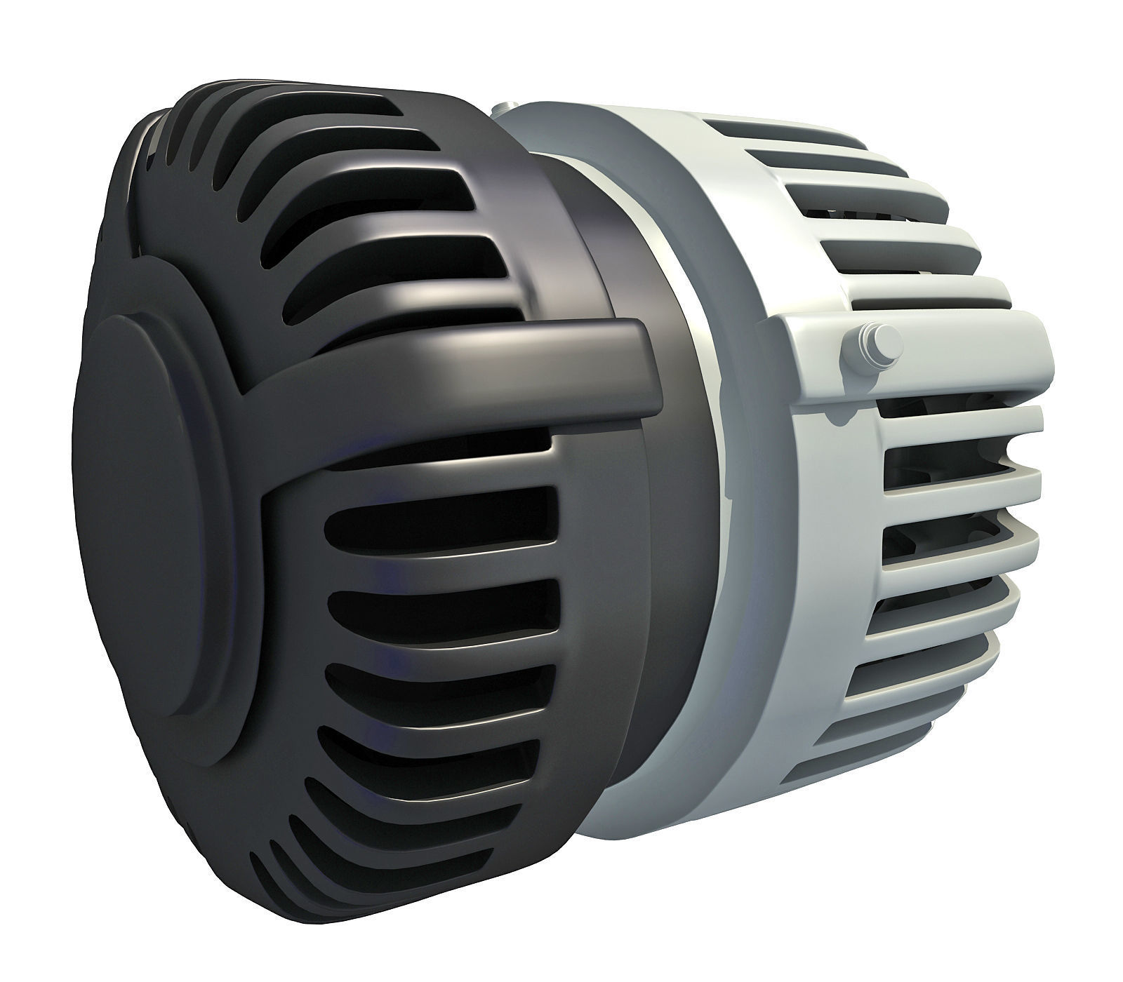 Automobile Vehicle Alternator 3D model_1