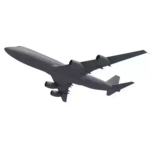 Aerial Scene for Aircraft 3D model