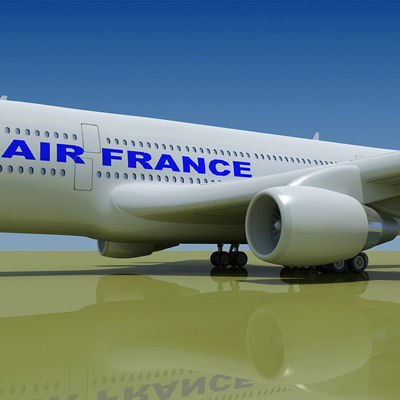 6 A380 Airline Textures 3D model_21