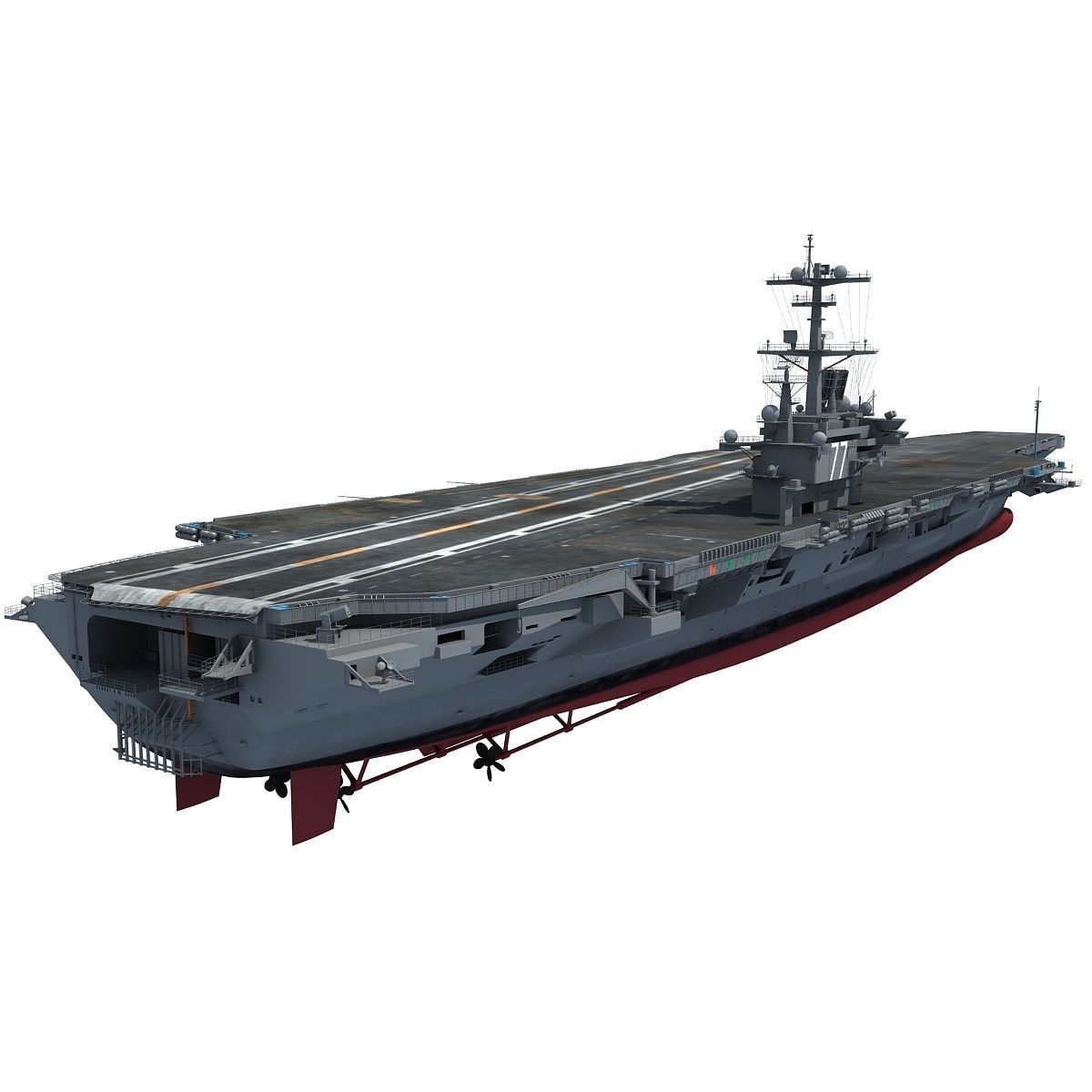Set of Military Carriers 3D model_14