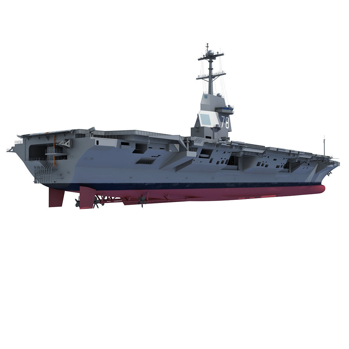 Set of Military Carriers 3D model_30