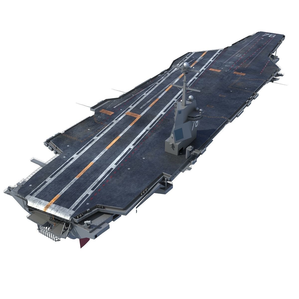 Set of Military Carriers 3D model_10