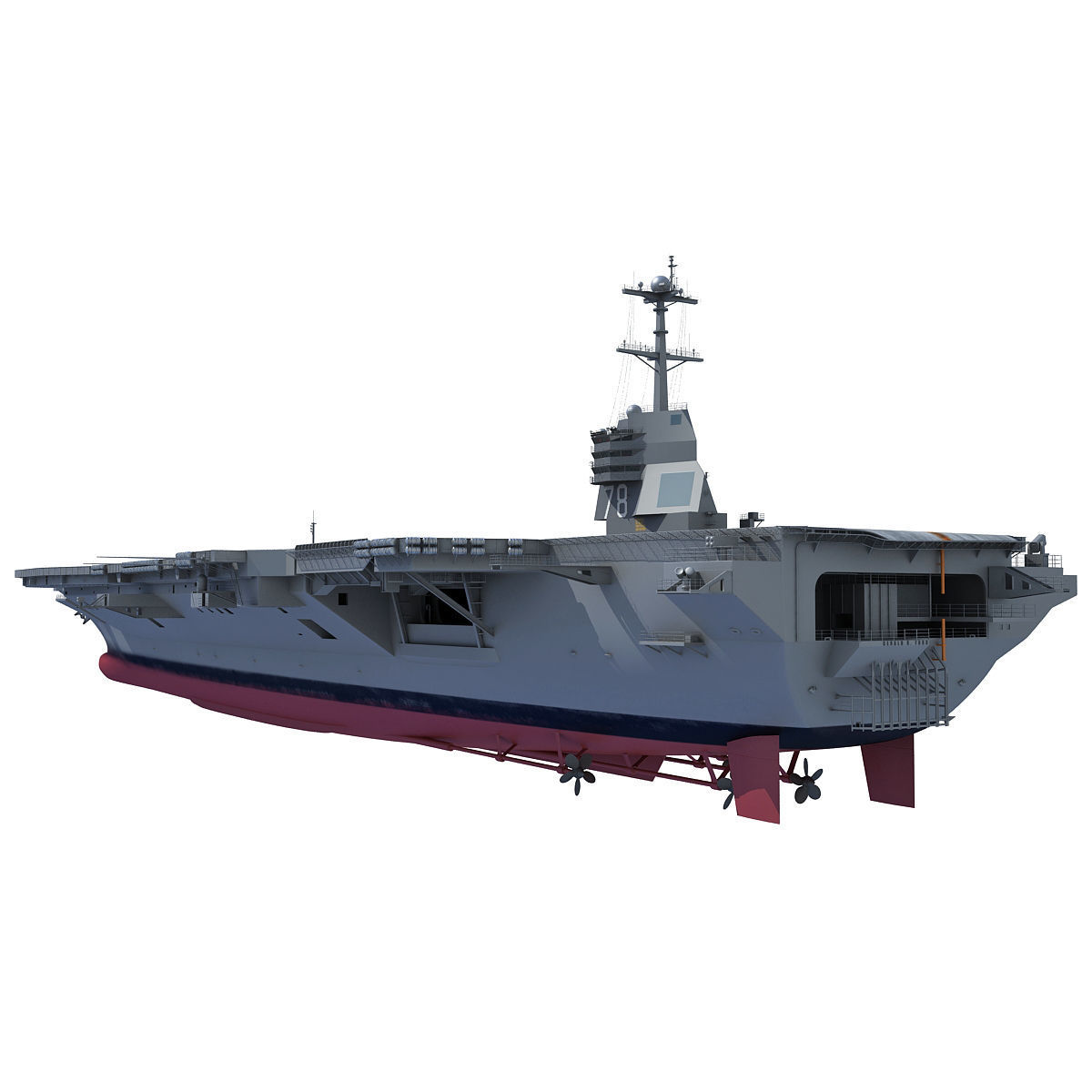 Set of Military Carriers 3D model_60