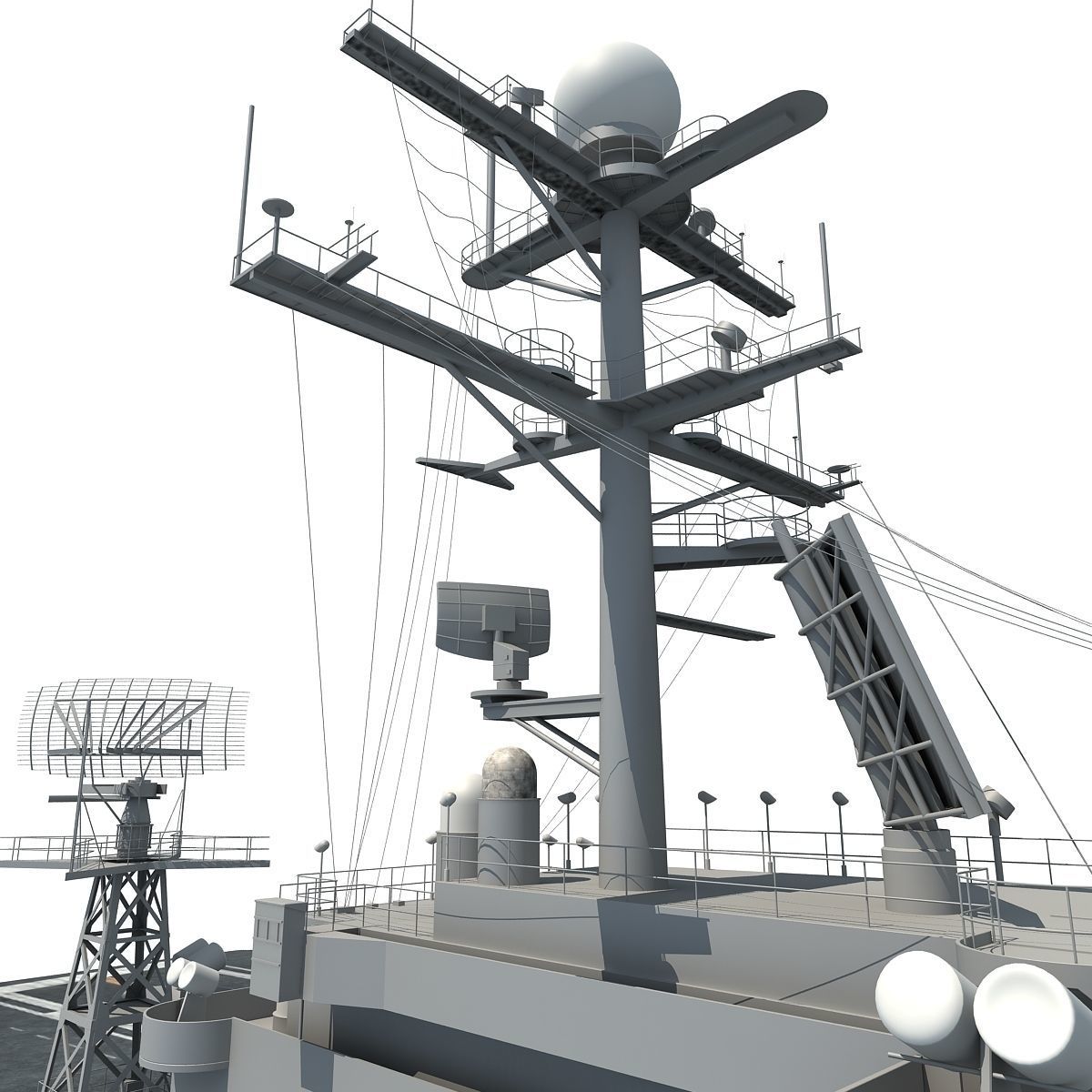 Set of Military Carriers 3D model_36