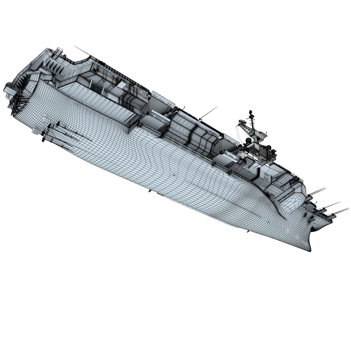 Set of Military Carriers 3D model_76