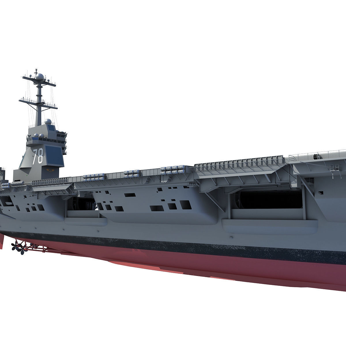 Set of Military Carriers 3D model_42