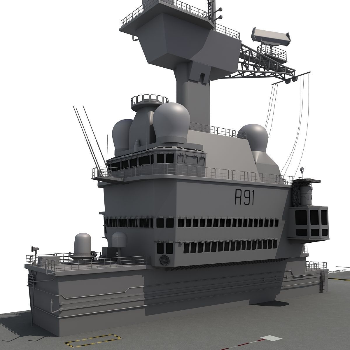 Set of Military Carriers 3D model_52