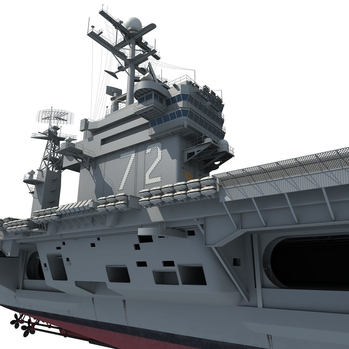 Set of Military Carriers 3D model_53