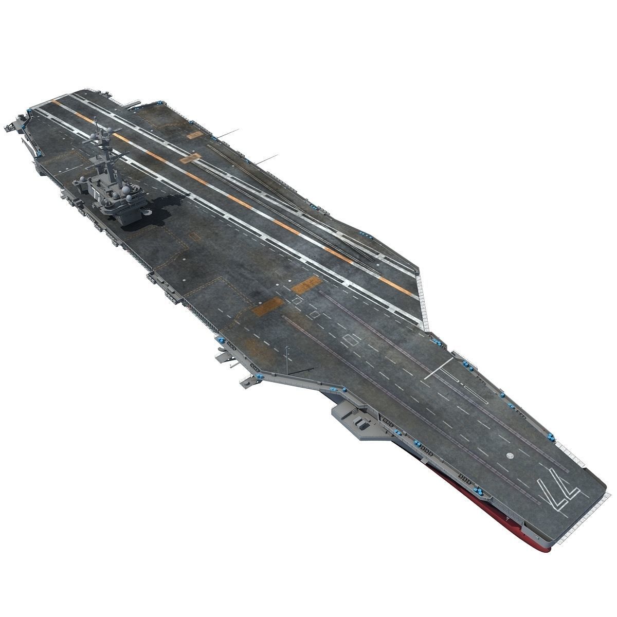 Set of Military Carriers 3D model_3