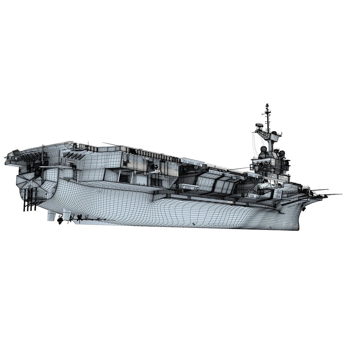 Set of Military Carriers 3D model_72