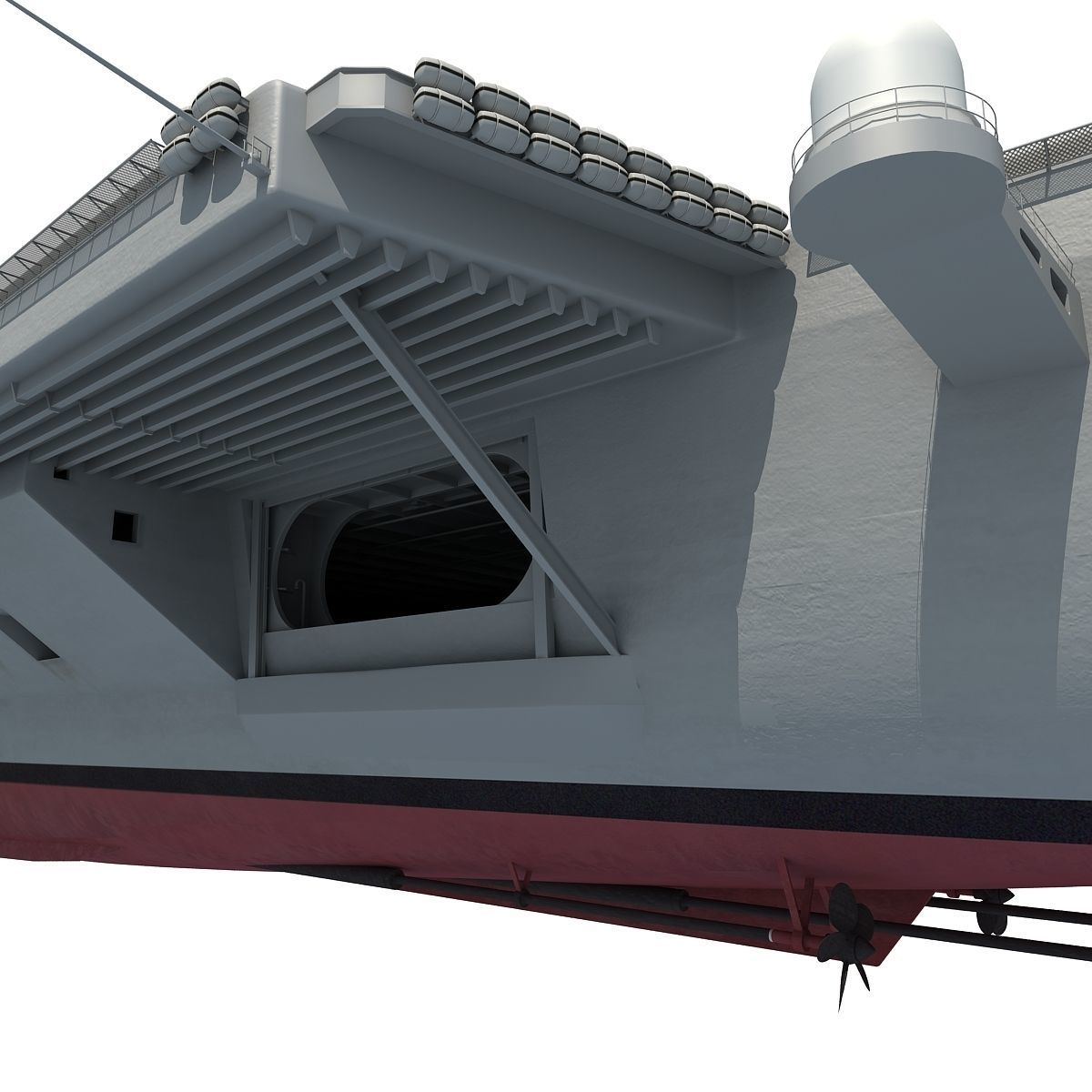 Set of Military Carriers 3D model_28