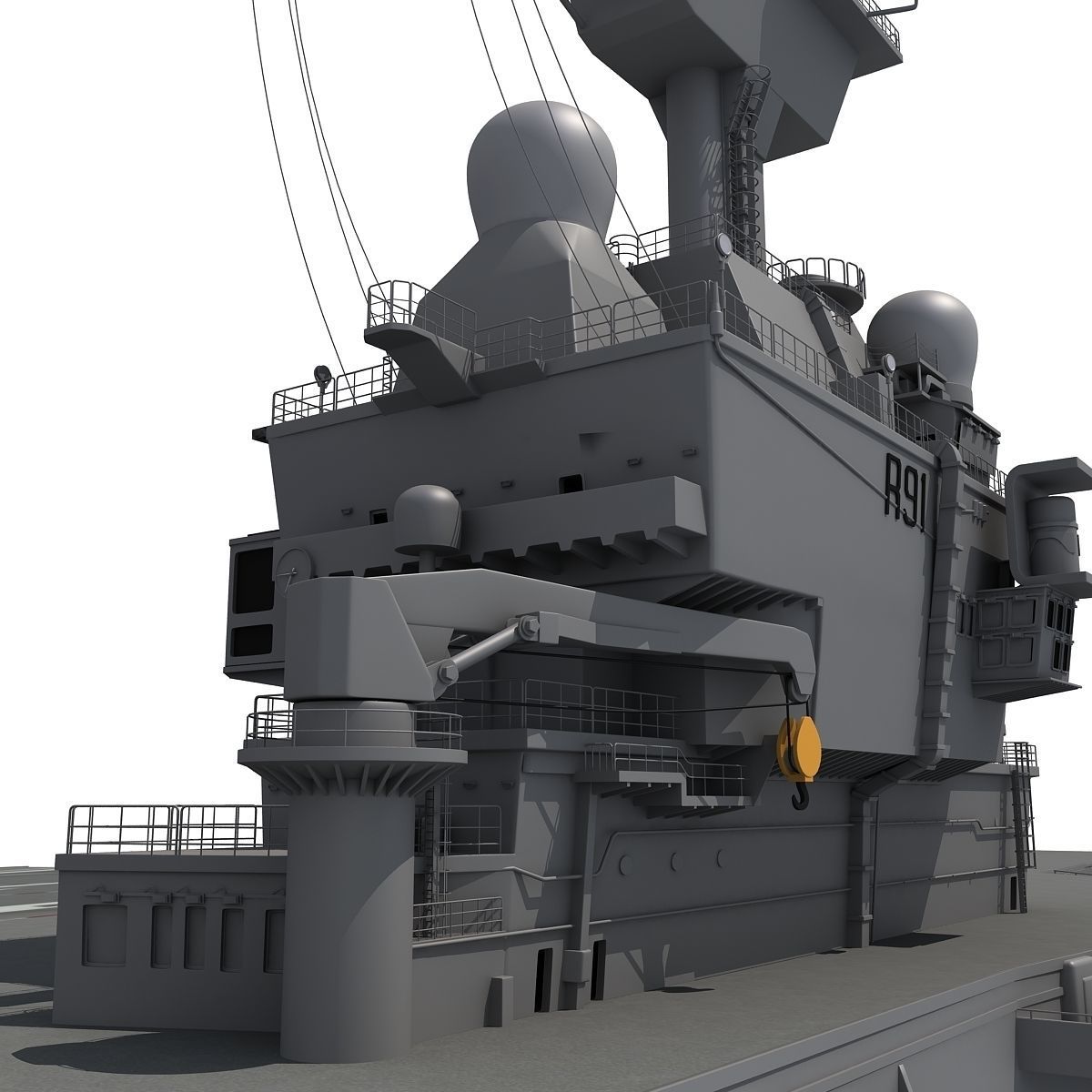 Set of Military Carriers 3D model_38