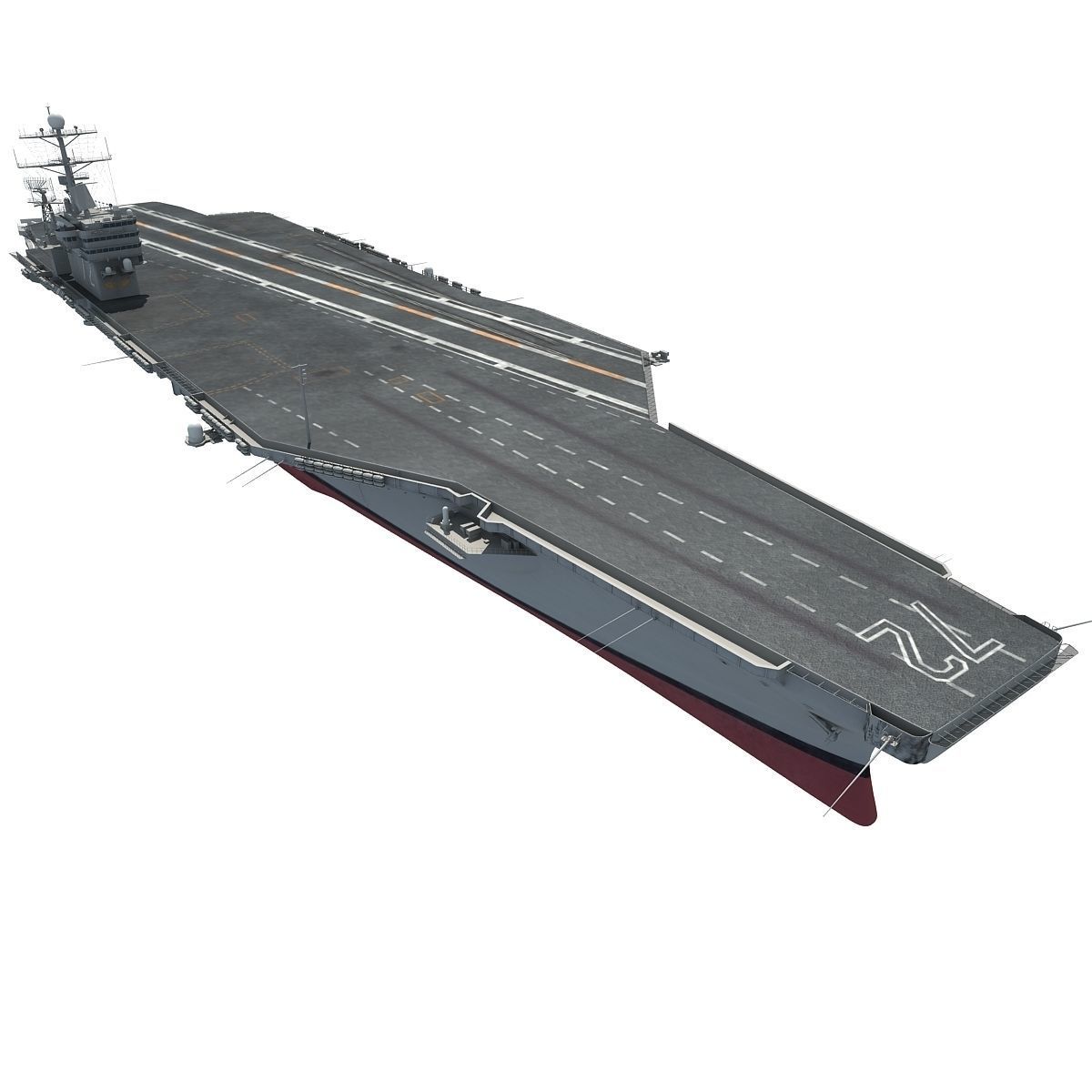 Set of Military Carriers 3D model_8