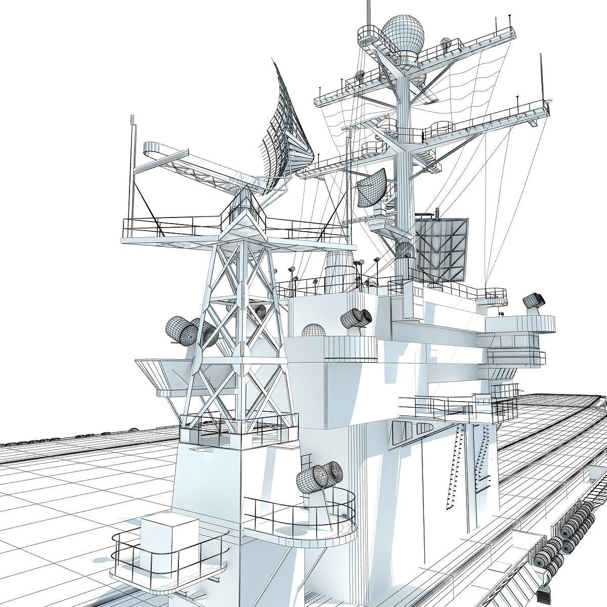 Set of Military Carriers 3D model_65