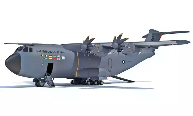Atlas Airbus A400M Aircraft 3D model