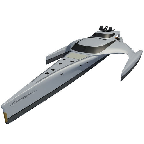Luxury Yacht 3D model