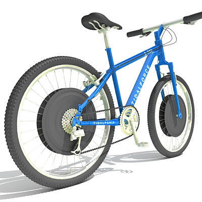 6 Textured Bicycles 3D model_6