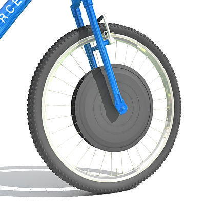 6 Textured Bicycles 3D model_53