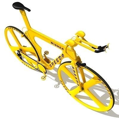 6 Textured Bicycles 3D model_74