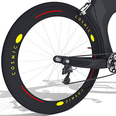 6 Textured Bicycles 3D model_13