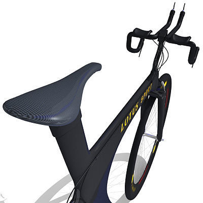 6 Textured Bicycles 3D model_69