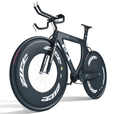6 Textured Bicycles 3D model_62