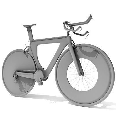 6 Textured Bicycles 3D model_37