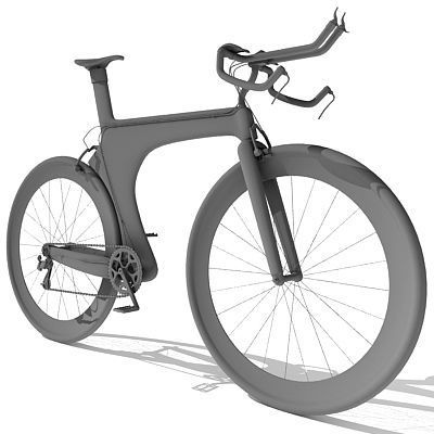 6 Textured Bicycles 3D model_52