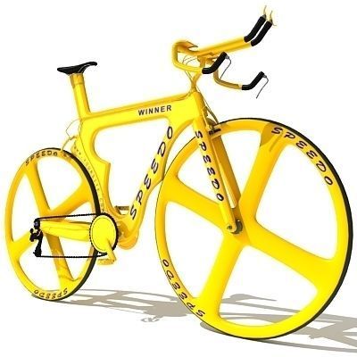 6 Textured Bicycles 3D model_28