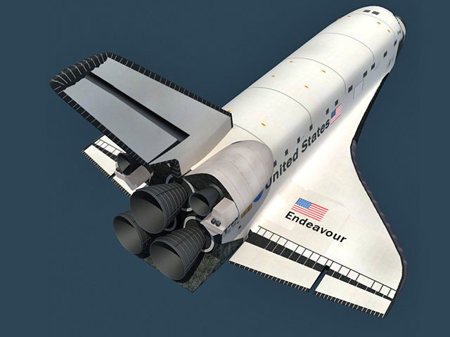 5 Space Shuttle Textures  3D model_2