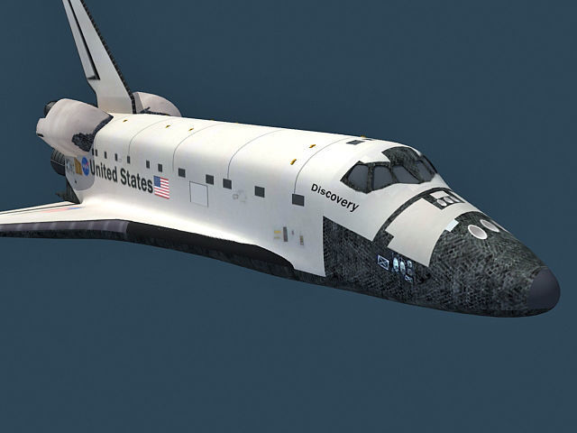 5 Space Shuttle Textures  3D model_3