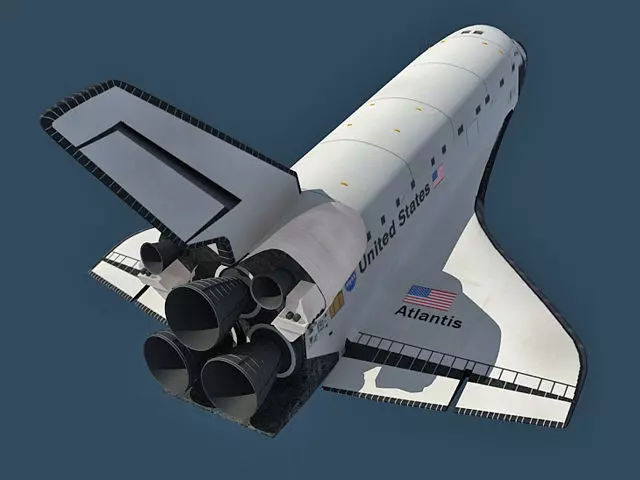 5 Space Shuttle Textures  3D model_0