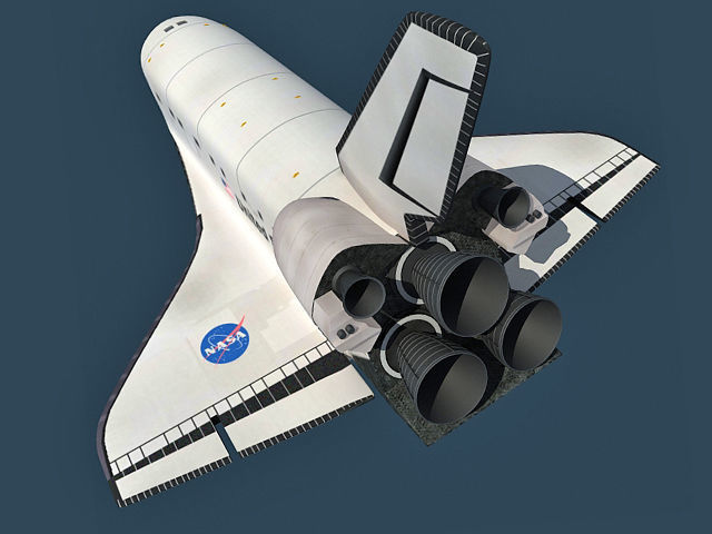 5 Space Shuttle Textures  3D model_21
