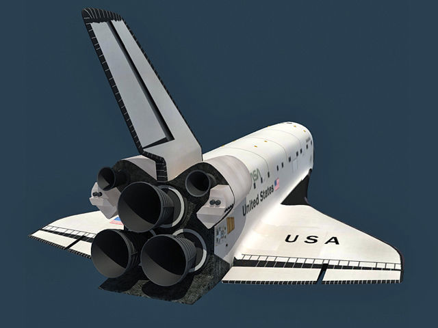 5 Space Shuttle Textures  3D model_7