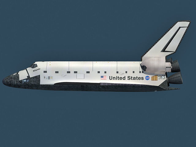 5 Space Shuttle Textures  3D model_11