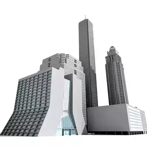 5 Cityscape Buildings