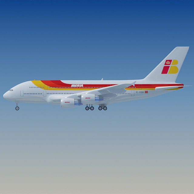 Set of 44 Airlines Textures  3D model_36