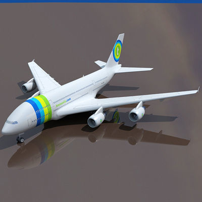 Set of 44 Airlines Textures  3D model_55