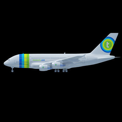 Set of 44 Airlines Textures  3D model_46