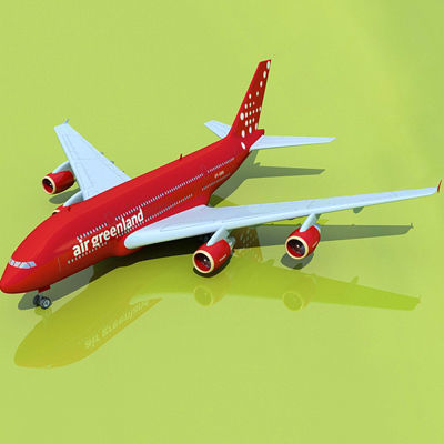 Set of 44 Airlines Textures  3D model_71