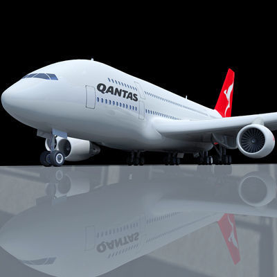 Set of 44 Airlines Textures  3D model_43