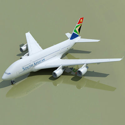 Set of 44 Airlines Textures  3D model_95