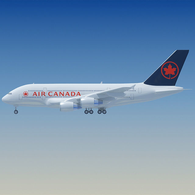 Set of 44 Airlines Textures  3D model_96