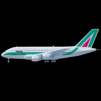 Set of 44 Airlines Textures  3D model_56