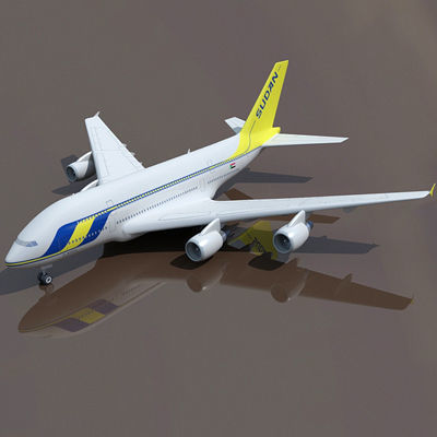 Set of 44 Airlines Textures  3D model_14