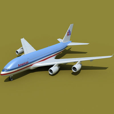 Set of 44 Airlines Textures  3D model_10