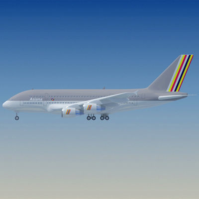 Set of 44 Airlines Textures  3D model_23