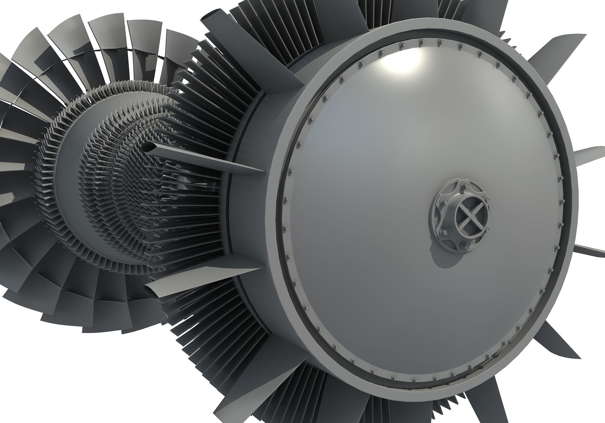 Set of 2 Turbines  3D model_17