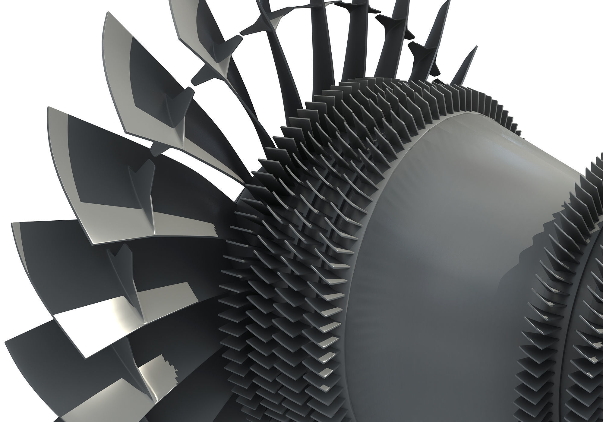 Set of 2 Turbines  3D model_13